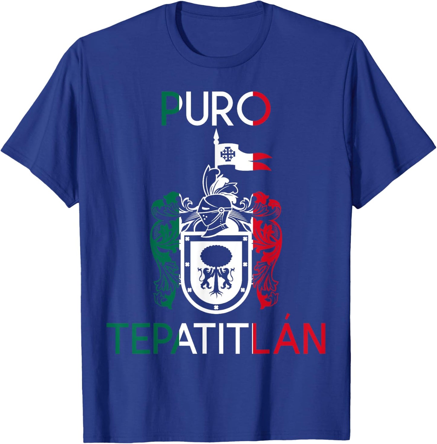 Tepatitlan Jalisco Estado De Mexico Escudo Eagle Aguila T-Shirt - T-Shirt | Royal