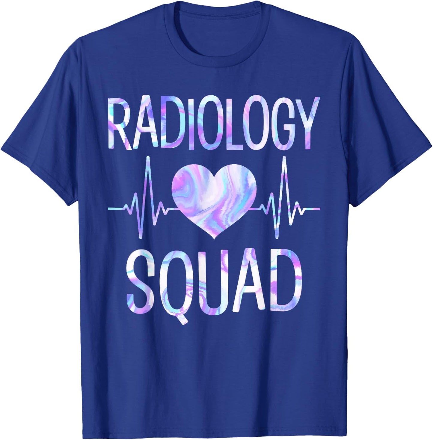 Radiology Squad Funny Radiography Team X-Ray Radiographer T-Shirt - T-Shirt | Royal