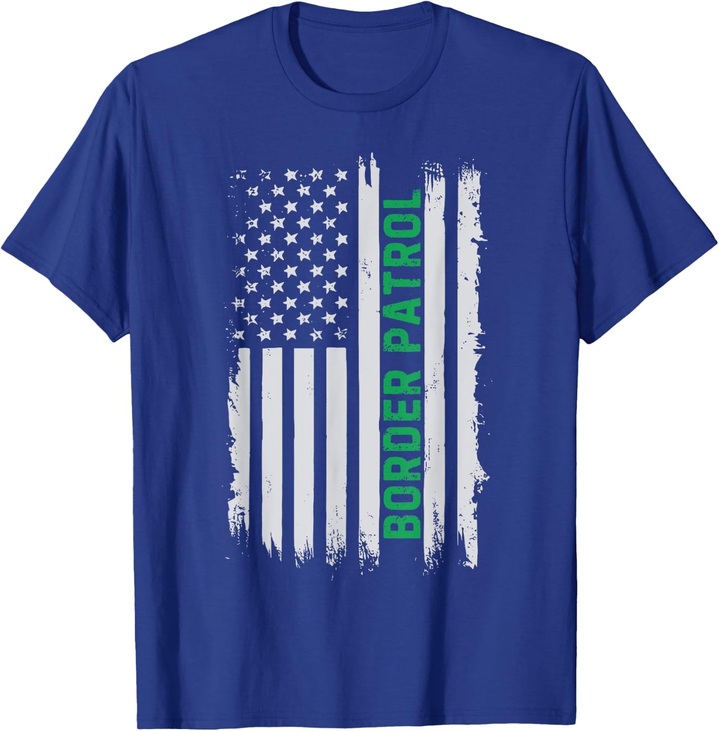 Border Patrol Agent Police Federal Immigration Agent Customs T-Shirt - T-Shirt | Royal