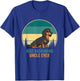 Best Dachshund Uncle Ever Retro Vintage Weiner Dog T-Shirt - T-Shirt | Royal