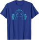 Gorilla Weight Lift Silverback Gorilla T-Shirt - T-Shirt | Royal