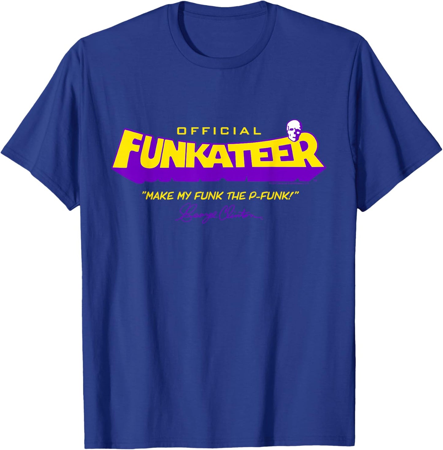 George Clinton Official Funkateer T-Shirt - T-Shirt | Royal