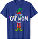 I'm The Cat Mom Matching Christmas Family T-Shirt - T-Shirt | Royal