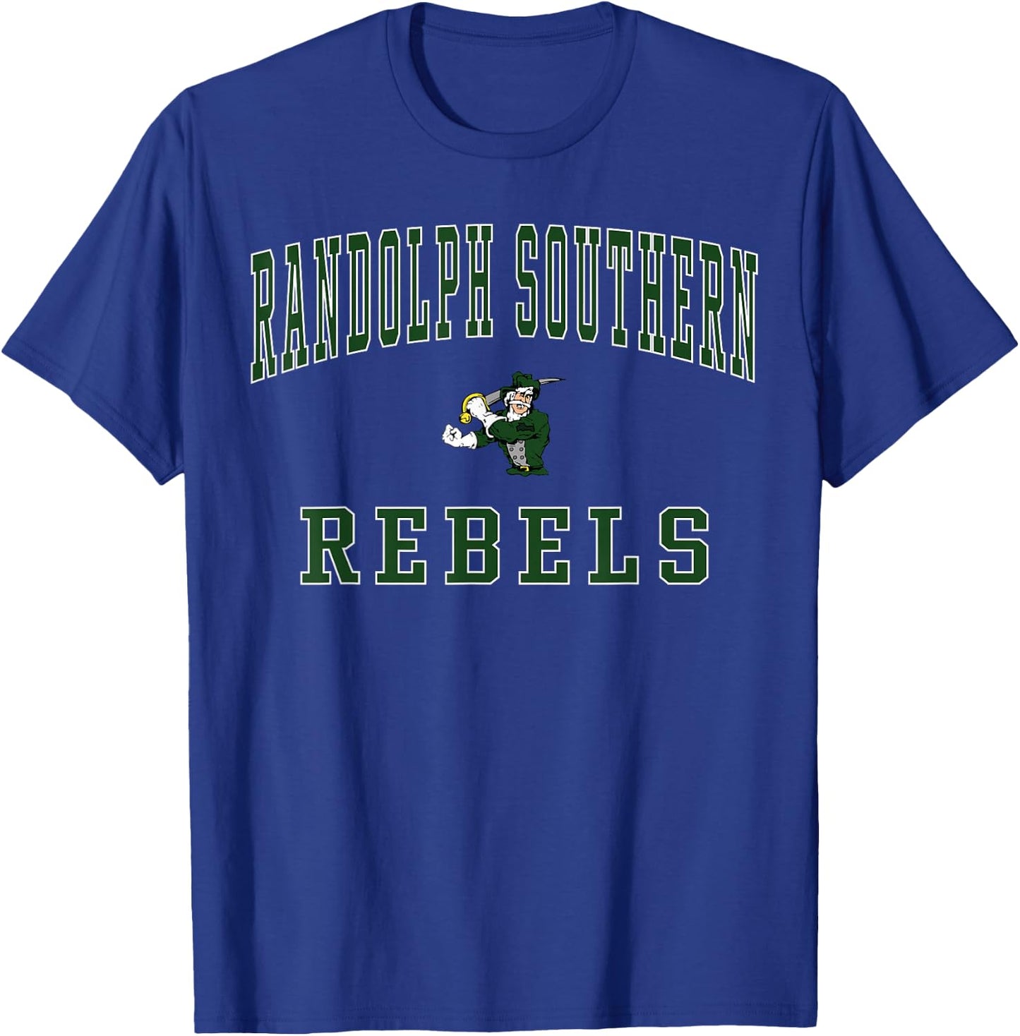Randolph Southern High School Rebels T-Shirt - T-Shirt | Royal