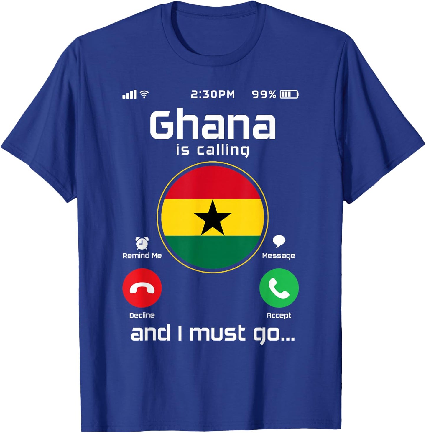 Ghana calls the flag of Ghana African Roots Pride Vintage T-Shirt - T-Shirt | Royal