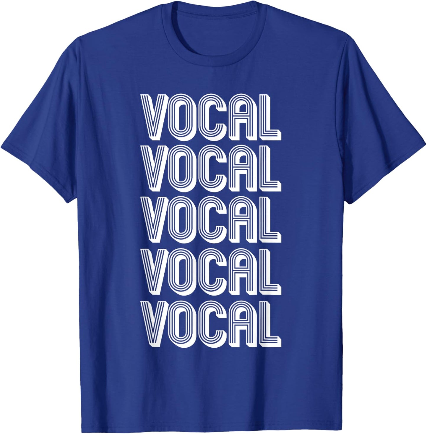Vocal T-Shirt - T-Shirt | Royal