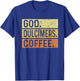 God Dulcimers Coffee Jesus Musician Mountain Dulcimer T-Shirt - T-Shirt | Royal