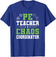 Physical Education PE Teacher School T-Shirt - T-Shirt | Royal