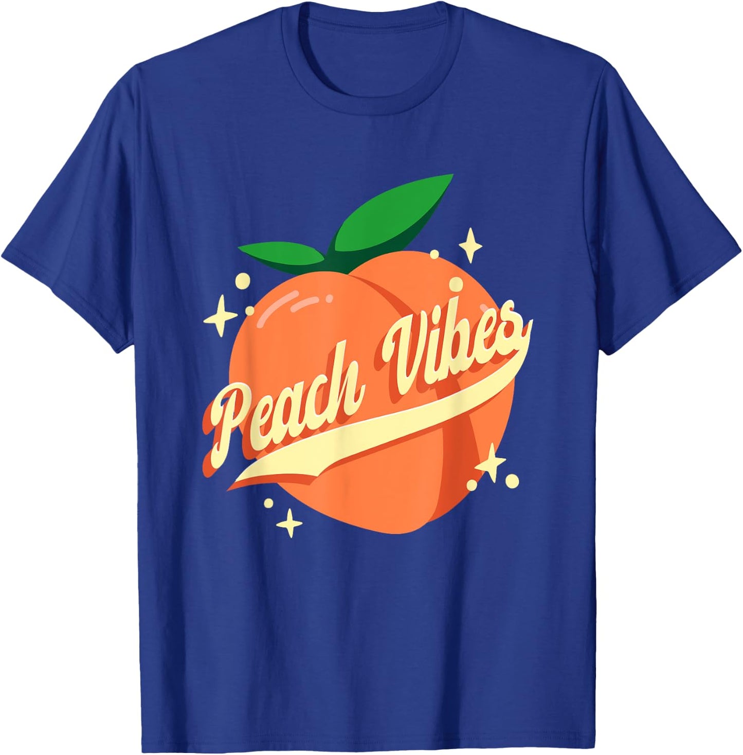 Fruits Lover Peach Vibes T-Shirt - T-Shirt | Royal