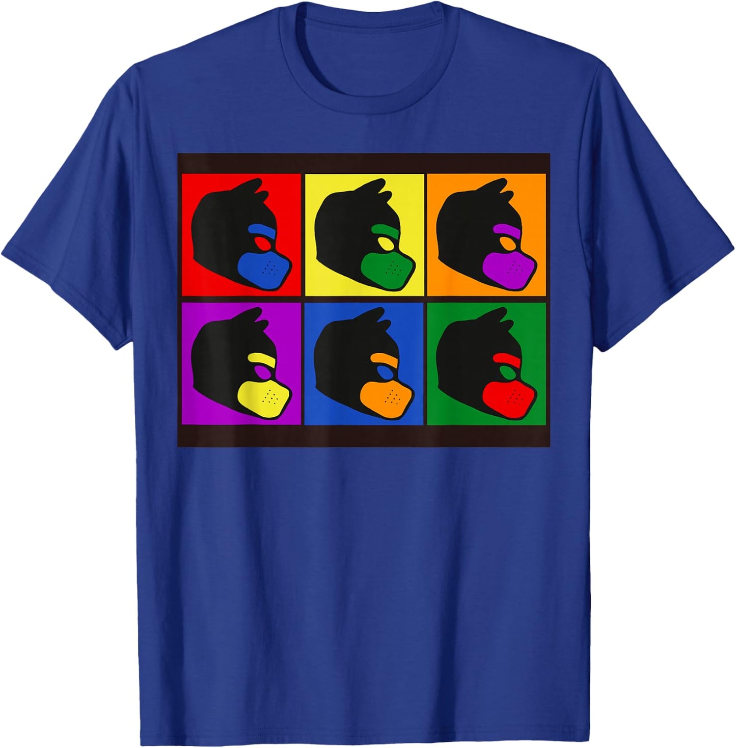 Puppy pups Gay Pride - Collage T-Shirt - T-Shirt | Royal