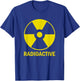 Funny Vintage Nostalgic Radioactive Nuclear War Symbol T-Shirt - T-Shirt | Royal