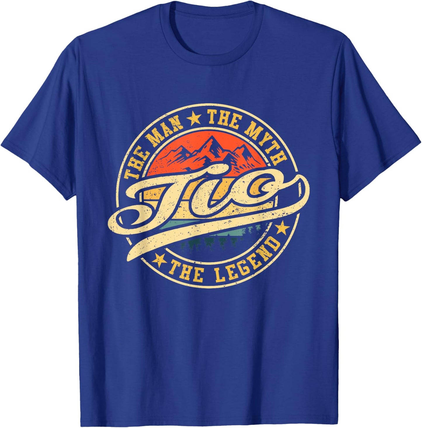 Tio The Man The Myth The Legend Funny Grandpa Father's Day T-Shirt - T-Shirt | Royal
