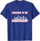 Nabers Design - Welcome to the Nabershood New York Merch T-Shirt - T-Shirt | Royal