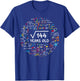 Square Root Of 144 12th Birthday 12 Year Old Gifts Math Bday T-Shirt - T-Shirt | Royal