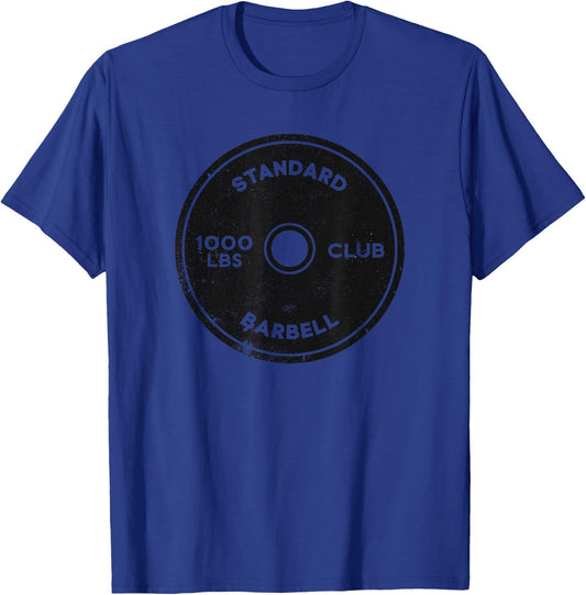 1000 lb Club - Power lifter Workout T-Shirt - T-Shirt | Royal