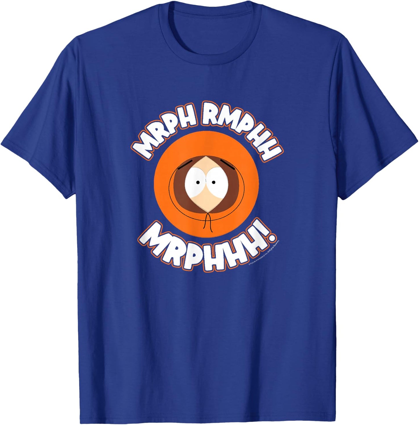 South Park - Kenny Mrph Rmphh T-Shirt - T-Shirt | Royal