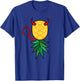 Halloween Devil Costume Upside Down Pineapple Swinger T-Shirt - T-Shirt | Royal