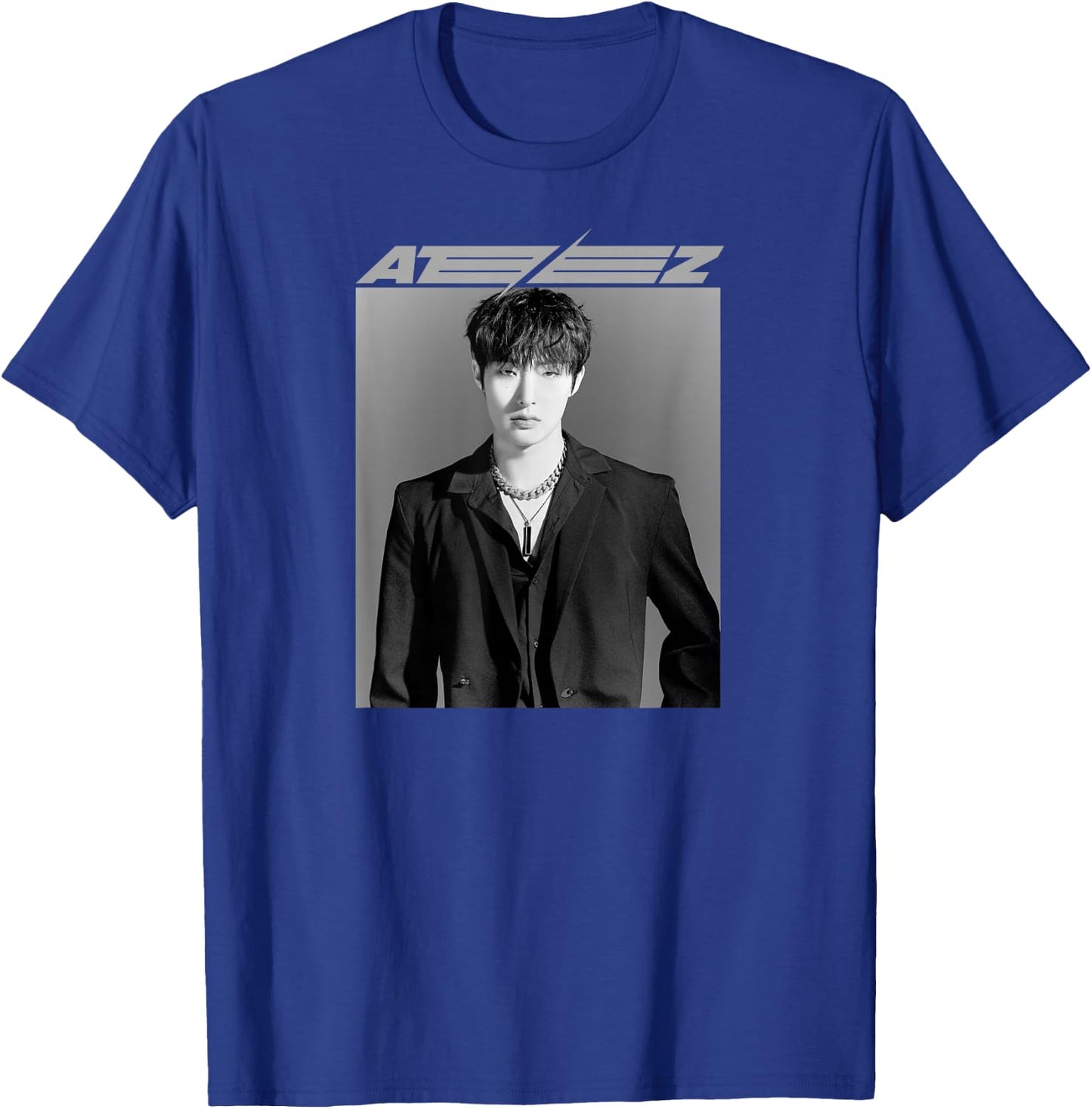 ATEEZ Official Merch Exclusive Mingi T-Shirt - T-Shirt | Royal
