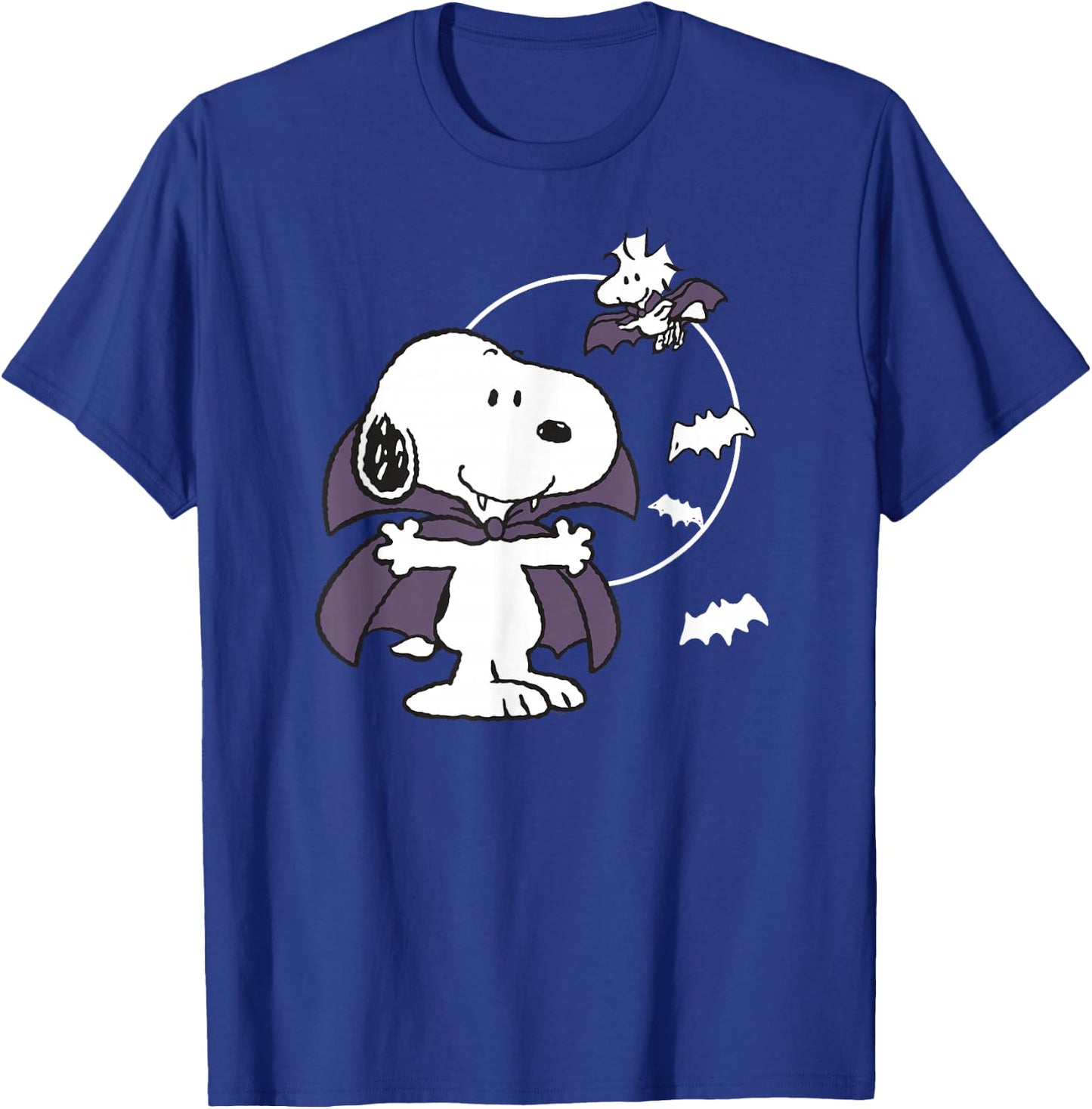 Peanuts Halloween Vampire Snoopy T-Shirt - T-Shirt | Royal