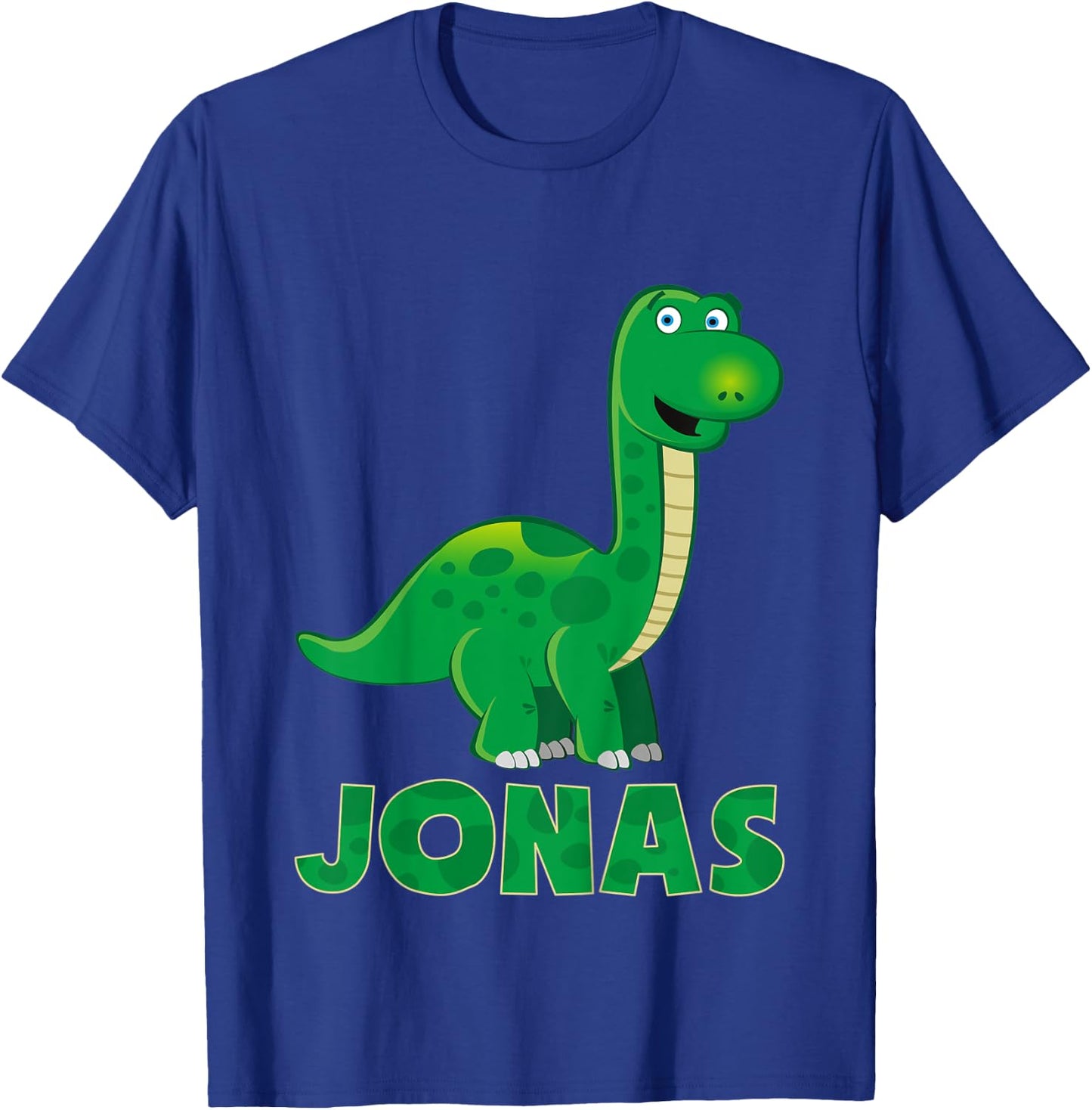 Kids Dino dinosaur name Jonas T-Shirt - T-Shirt | Royal