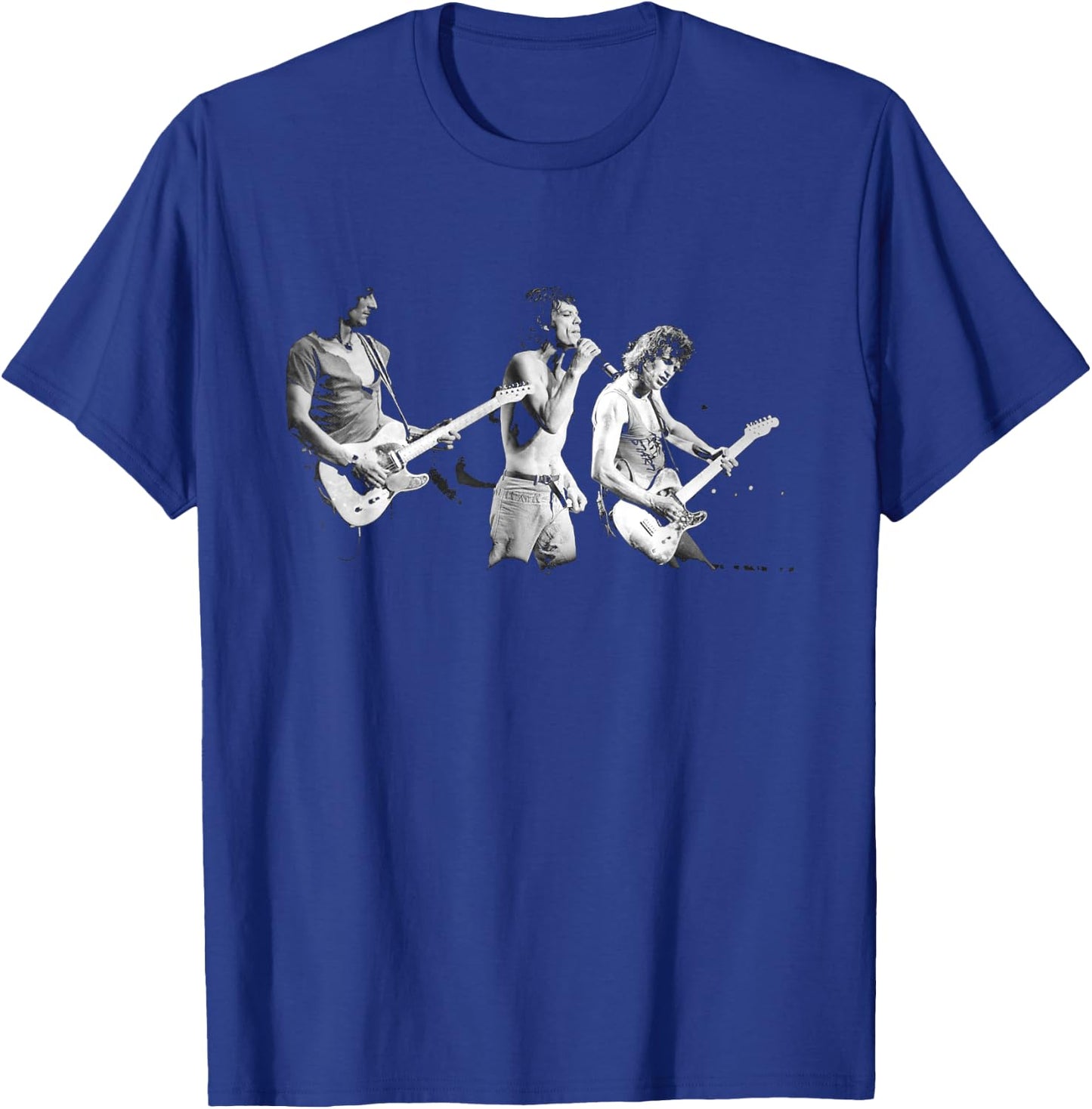 Rolling Stones Jagger Wood & Richards 1982 Tour T-Shirt - T-Shirt | Royal