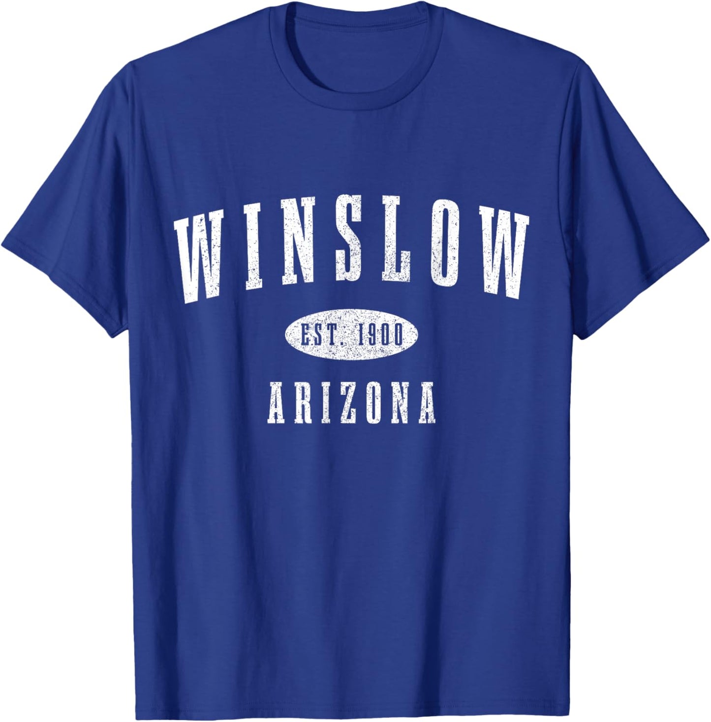 Winslow Arizona T-Shirt - T-Shirt | Royal