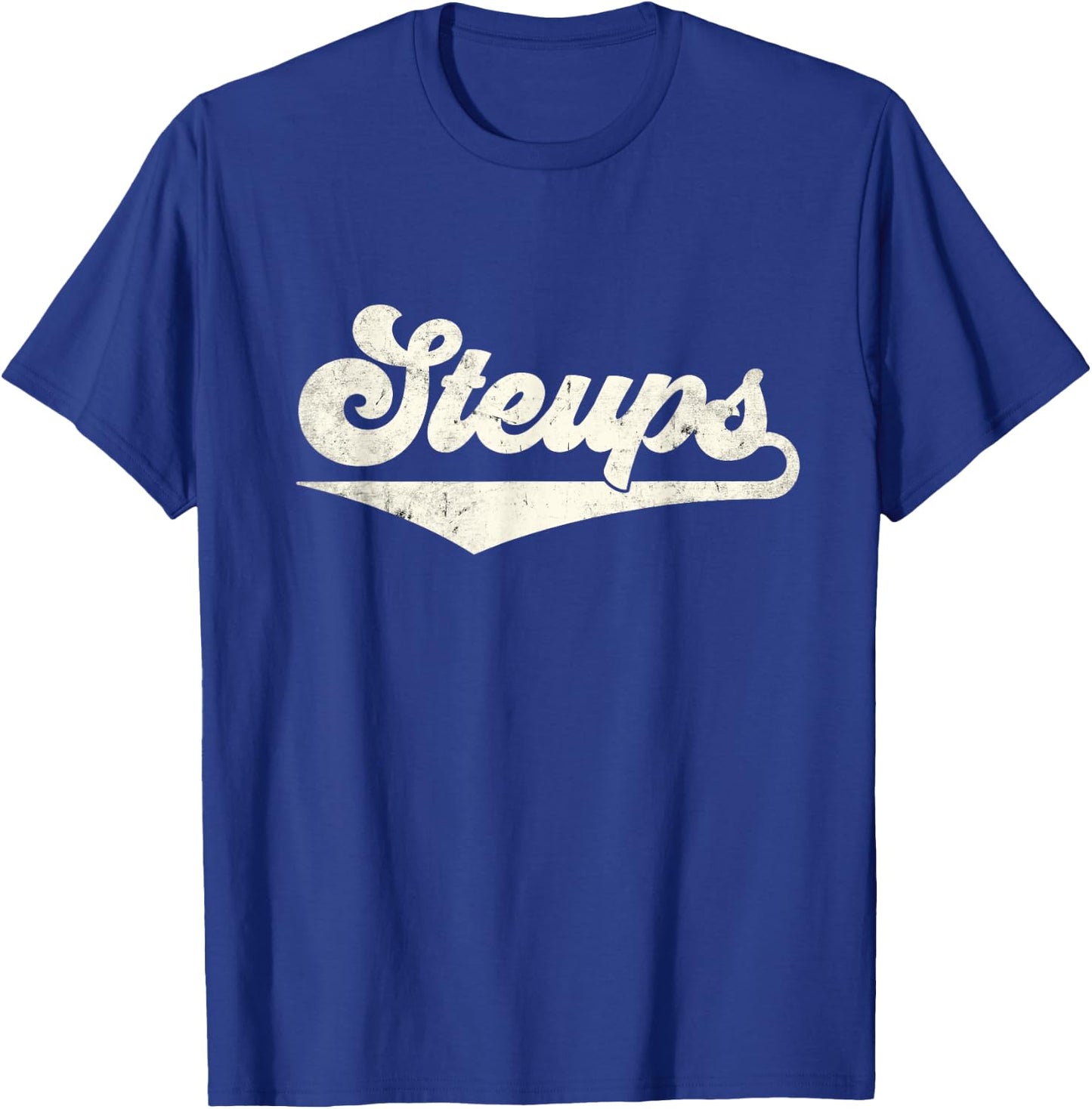 Steups Trinidad and Tobago Funny Pride Flag Retro style T-Shirt - T-Shirt | Royal