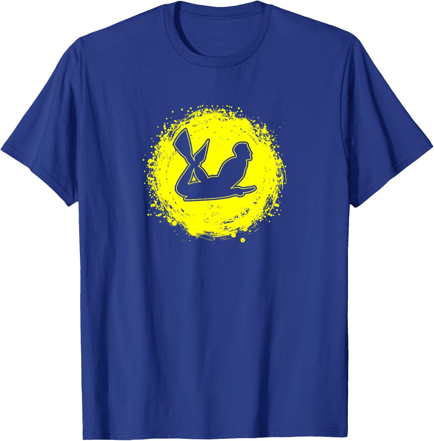 Minimalistic Bodyboard Graphic Bodyboarding Vintage T-Shirt - T-Shirt | Royal
