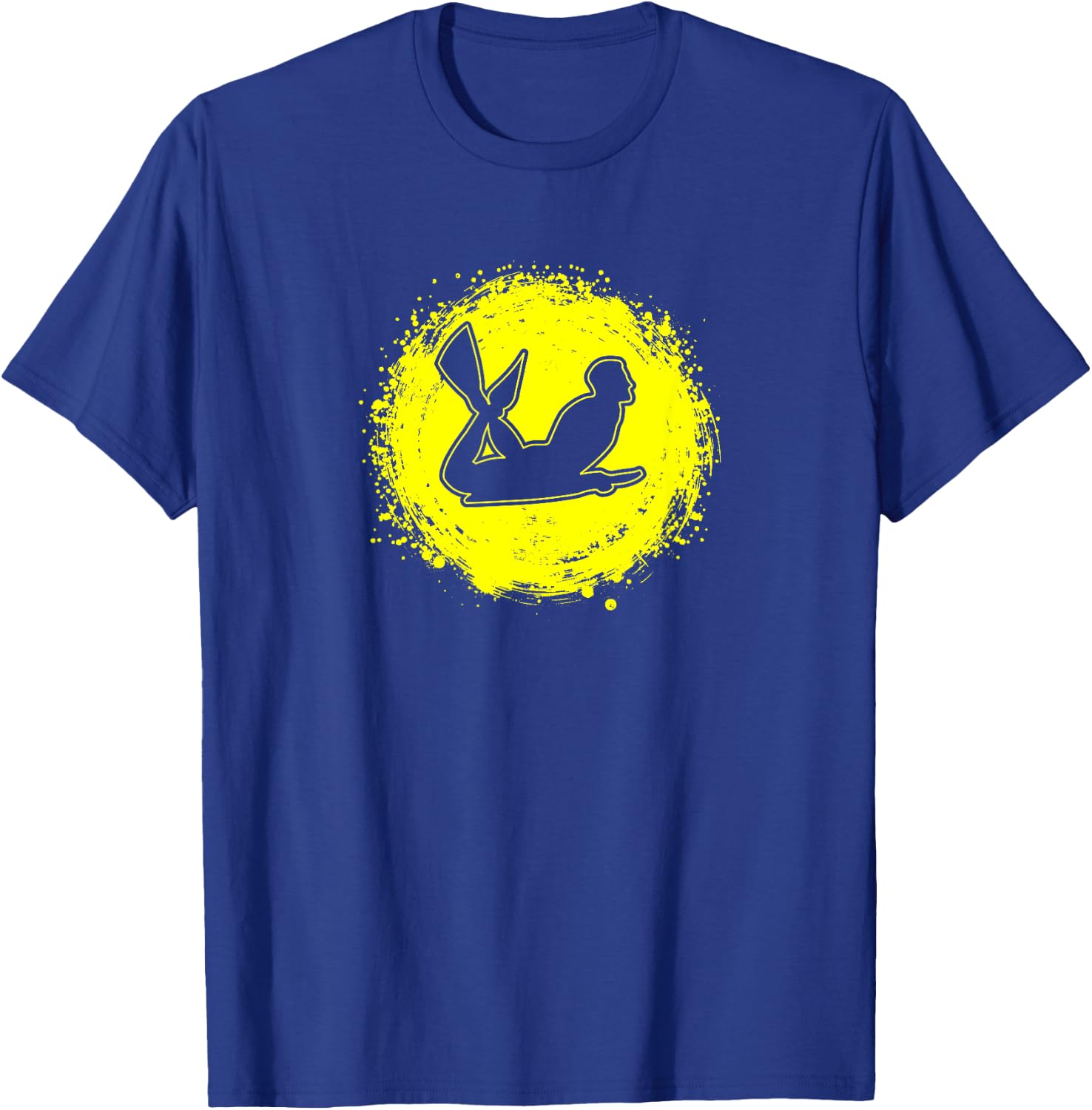 Minimalistic Bodyboard Graphic Bodyboarding Vintage T-Shirt - T-Shirt | Royal