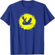 Minimalistic Bodyboard Graphic Bodyboarding Vintage T-Shirt - T-Shirt | Royal