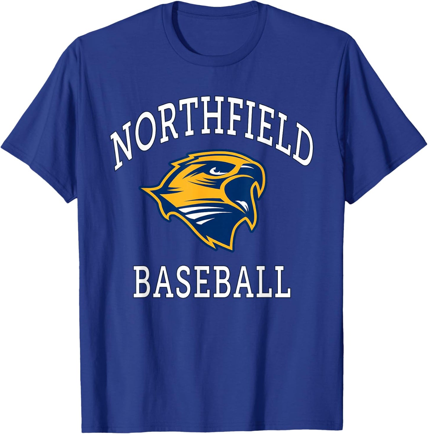 Northfield High School Nighthawks Baseball T-Shirt - T-Shirt | Royal