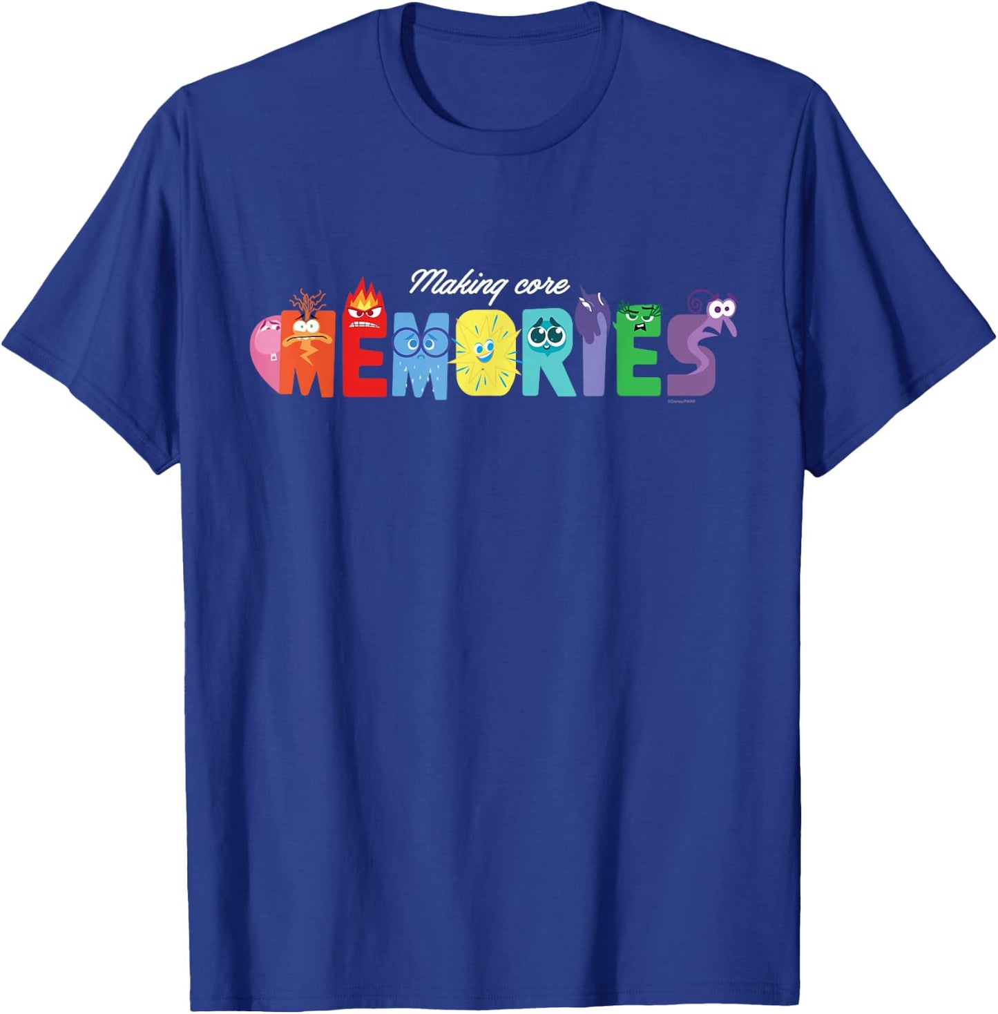 Disney and Pixar’s Inside Out 2 Making Core Memories Trip T-Shirt - T-Shirt | Royal