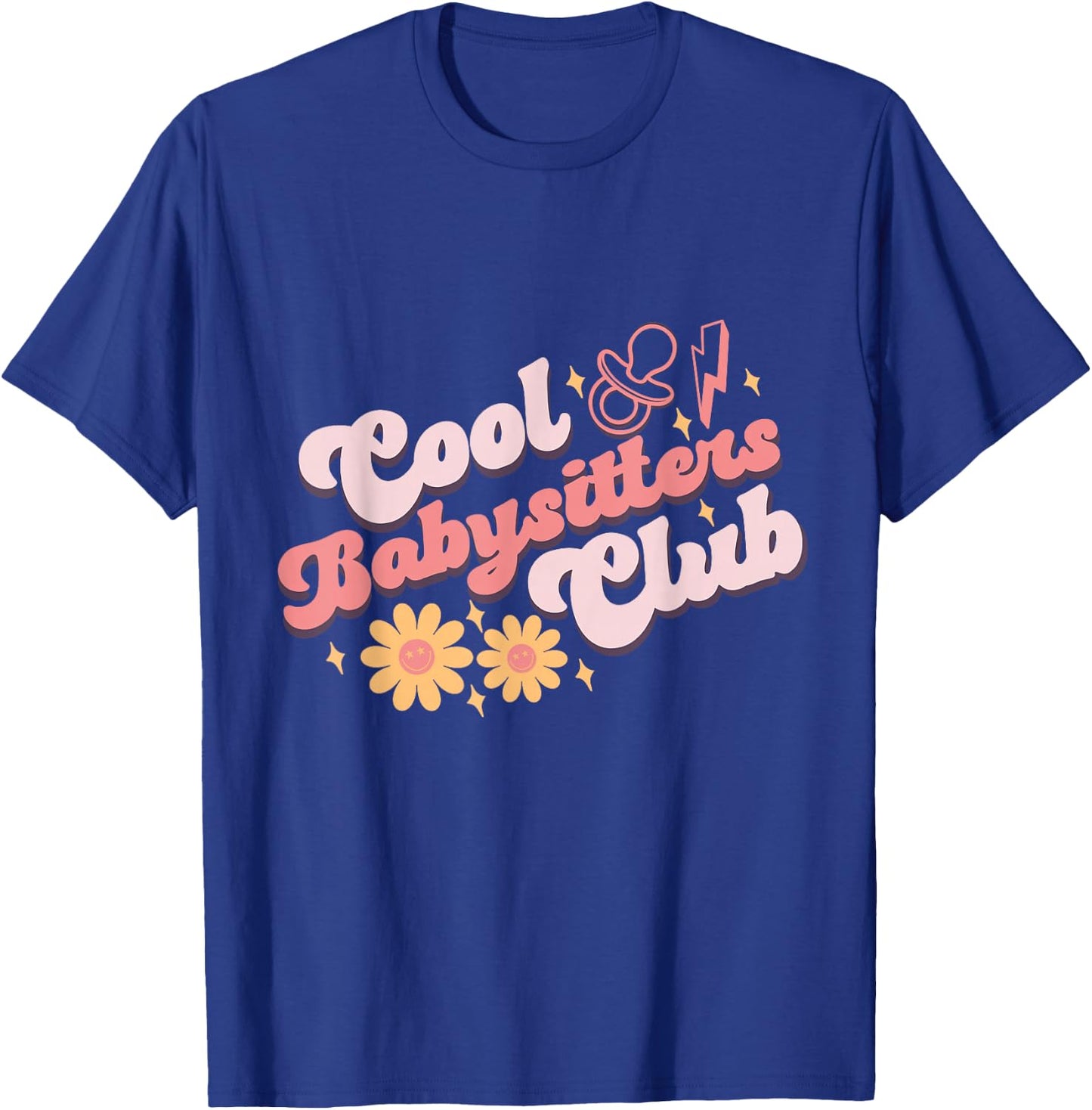 Babysitters Club Book Daycare Provider Friends Childcare Day T-Shirt - T-Shirt | Royal