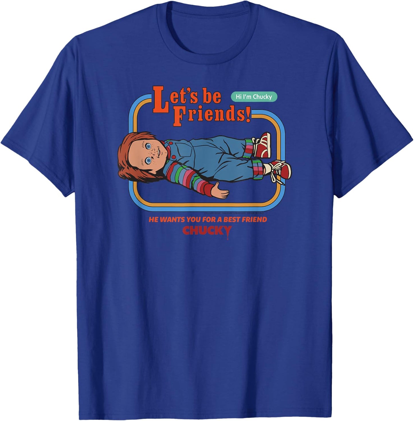 Chucky Wants You For a Best Friend T-Shirt - T-Shirt | Royal