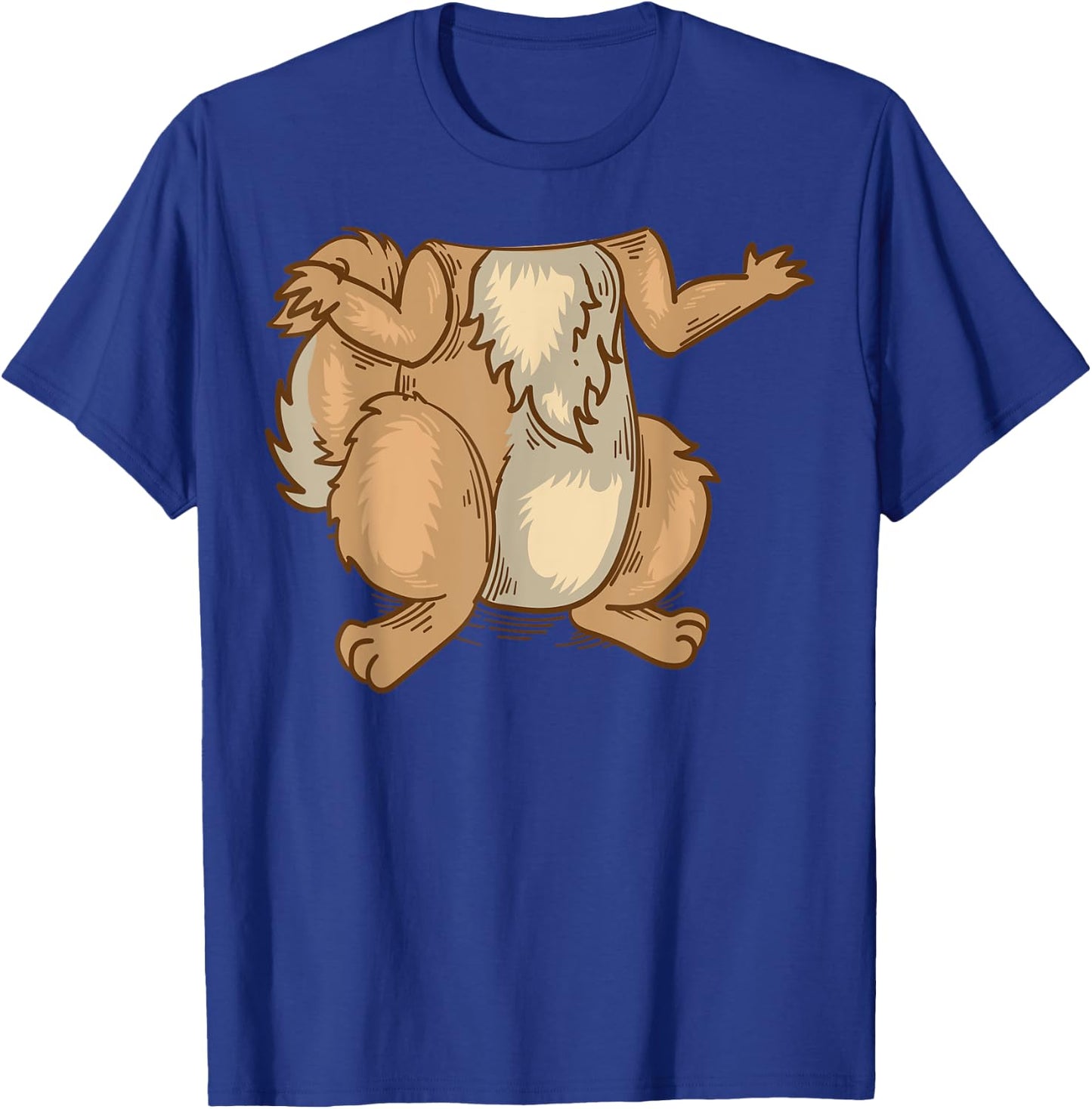 Cool Lazy Chipmunk Squirrel Halloween Costume Gift T-Shirt - T-Shirt | Royal