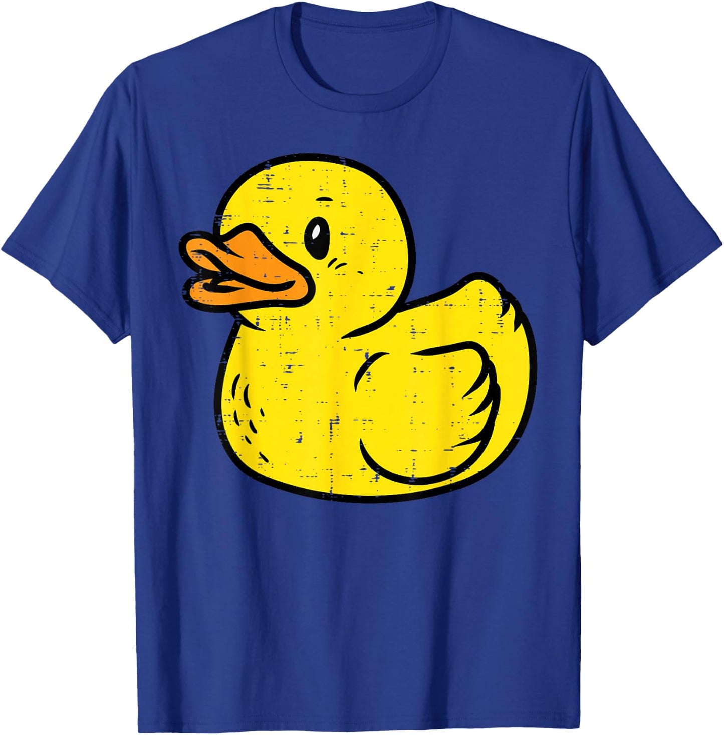 Rubber Duck Vintage Ducky Duckie Boys Girls Kids Women Men T-Shirt - T-Shirt | Royal