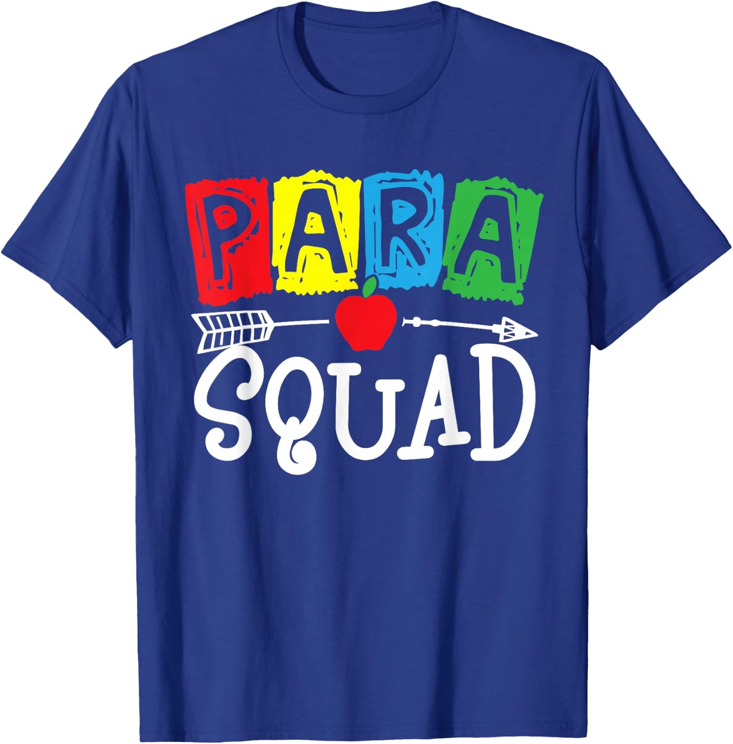 para Squad School Paraprofessional Team T-Shirt - T-Shirt | Royal