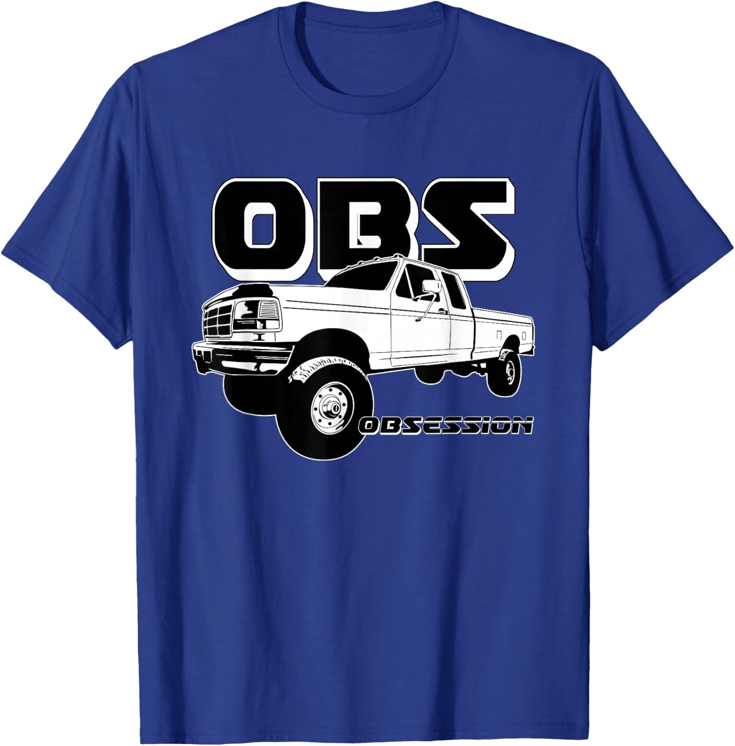 OBS 90s Extended Cab Pickup Truck T-Shirt - T-Shirt | Royal