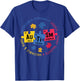 Autism Awareness Shirt Periodic Puzzle Science Teacher Gift Men Women Kids T-Shirt - T-Shirt | Royal