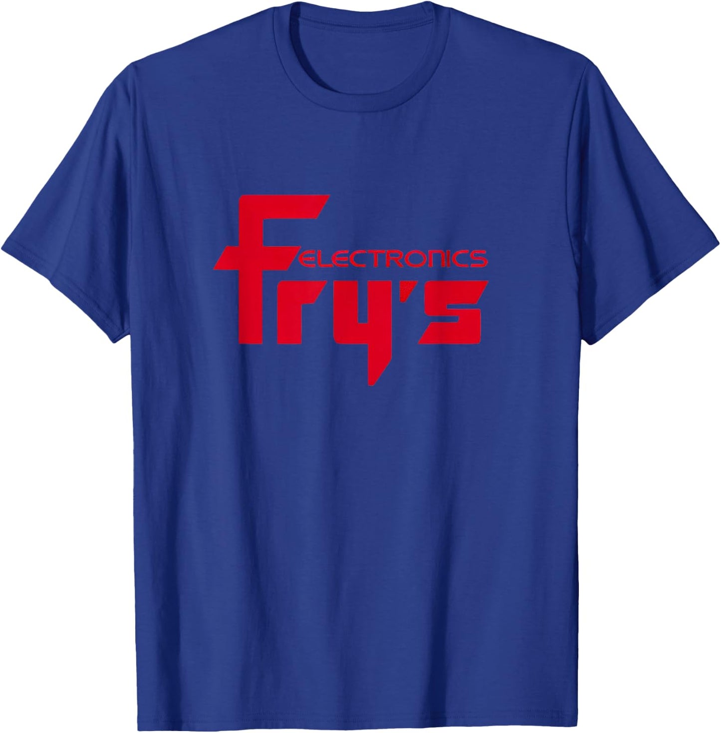 Fry's Electronics Nostalgic Retro Vintage T-Shirt - T-Shirt | Royal