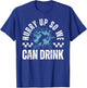 Vintage Hurry Up So We Can Drink Marathon Running T-Shirt - T-Shirt | Royal