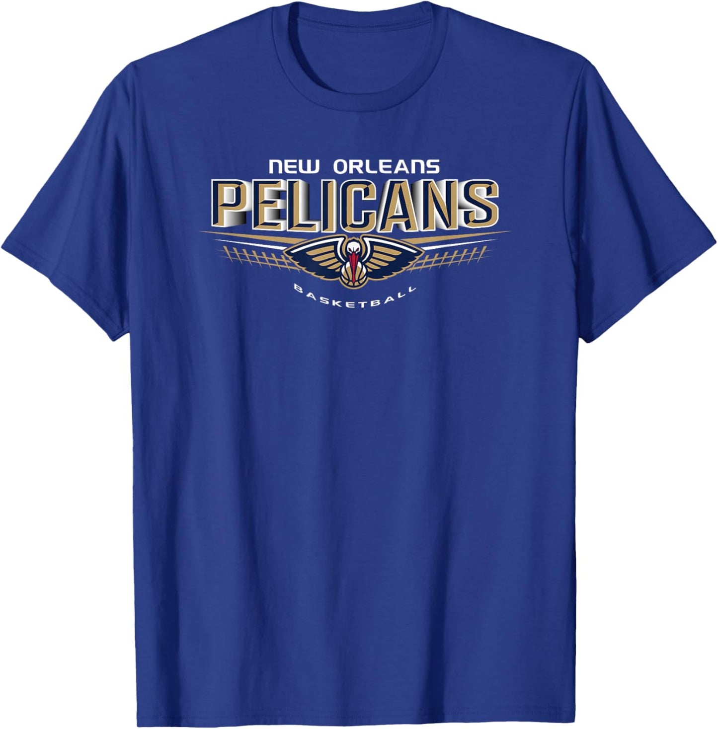 NBA New Orleans Pelicans El Dorado T-Shirt - T-Shirt | Royal