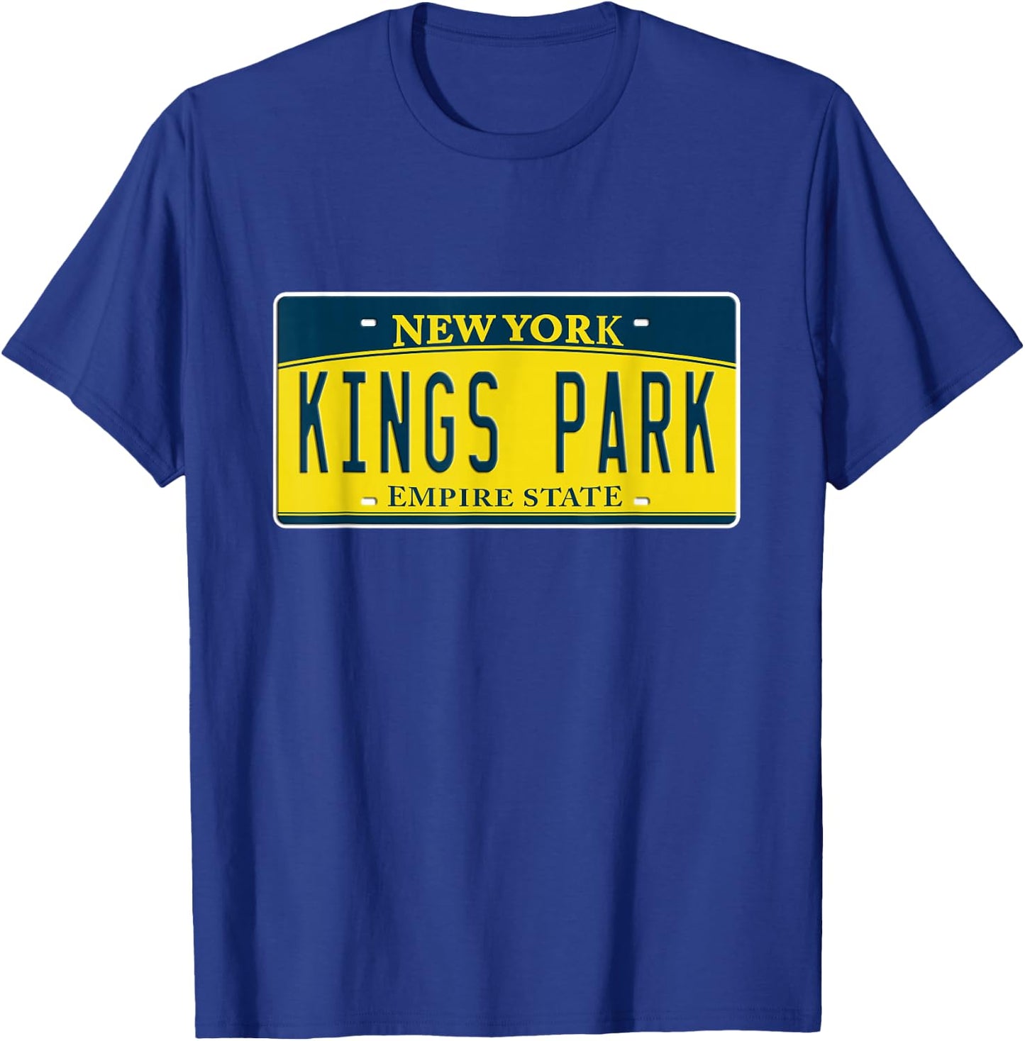 Kings Park Long Island NY New York Neighborhood Hometown T-Shirt - T-Shirt | Royal