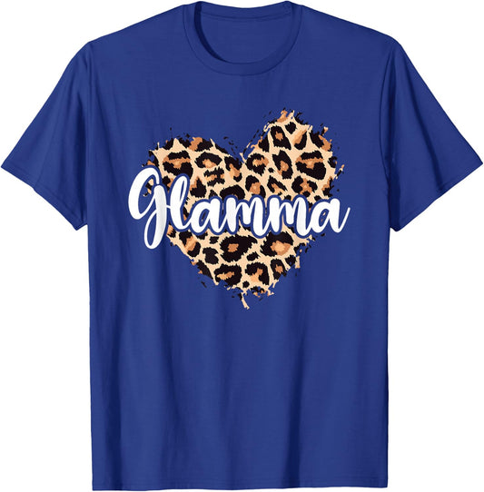Glamma Leopard T-Shirt - T-Shirt | Royal