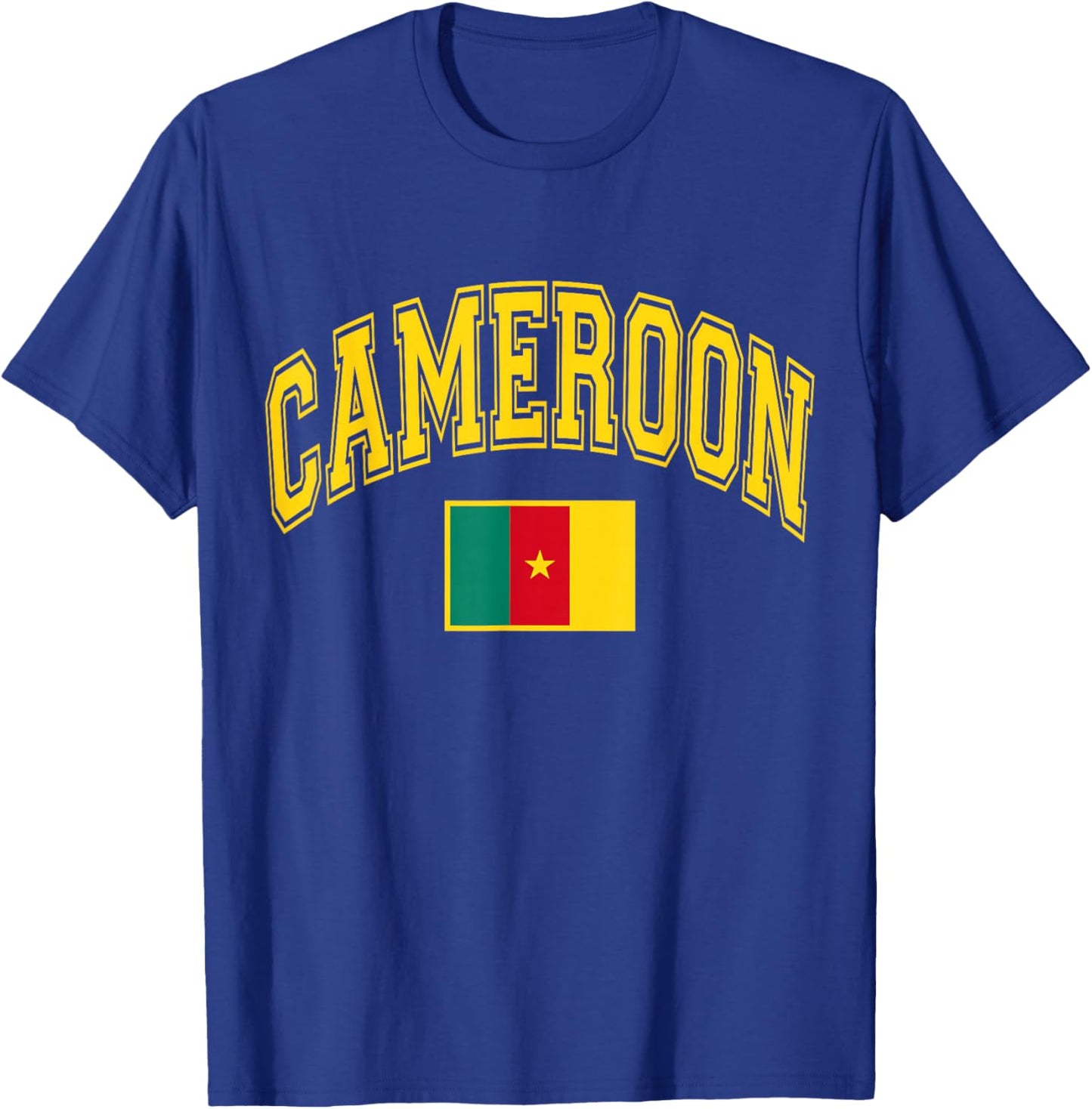 Cameroon Africa Cameroonian Flag Graphic T-Shirt - T-Shirt | Royal