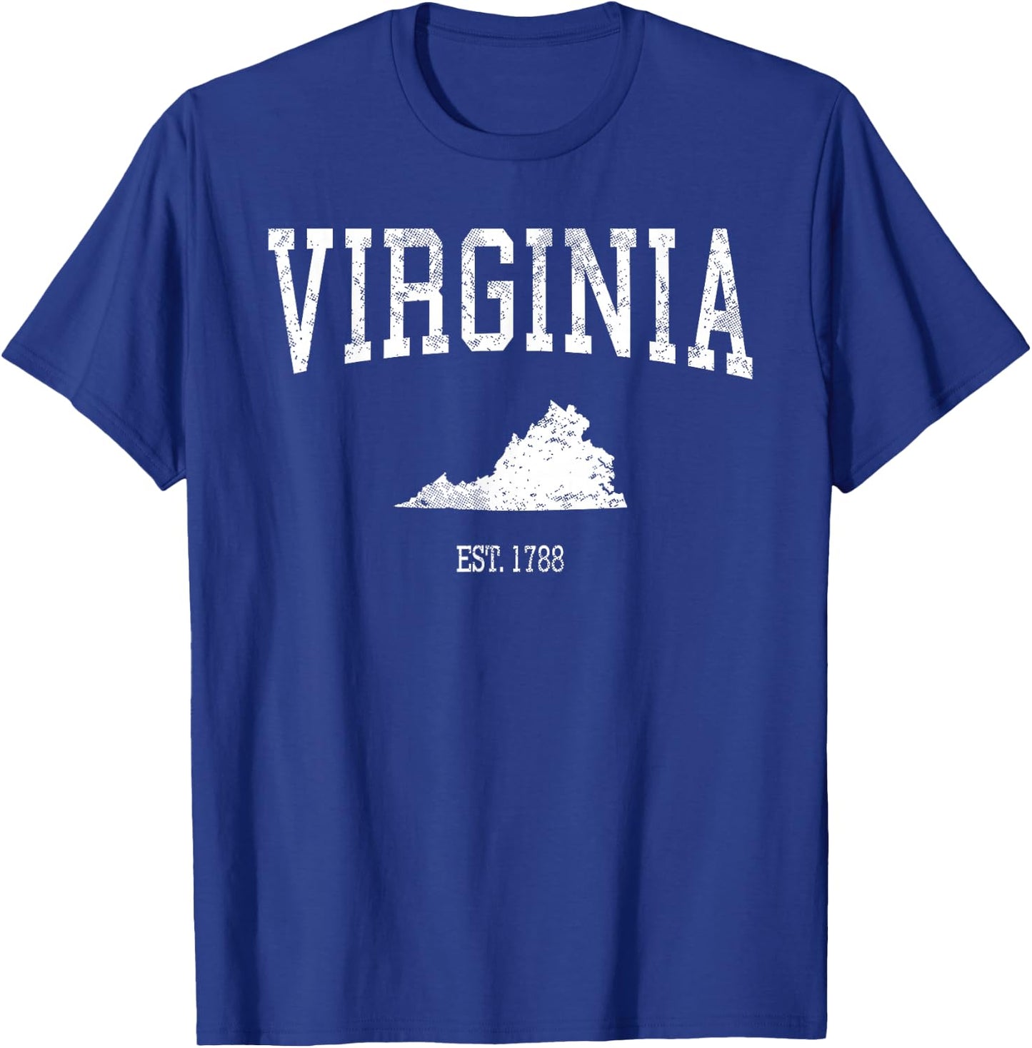 Virginia Vintage Sports Design VA T-Shirt - T-Shirt | Royal