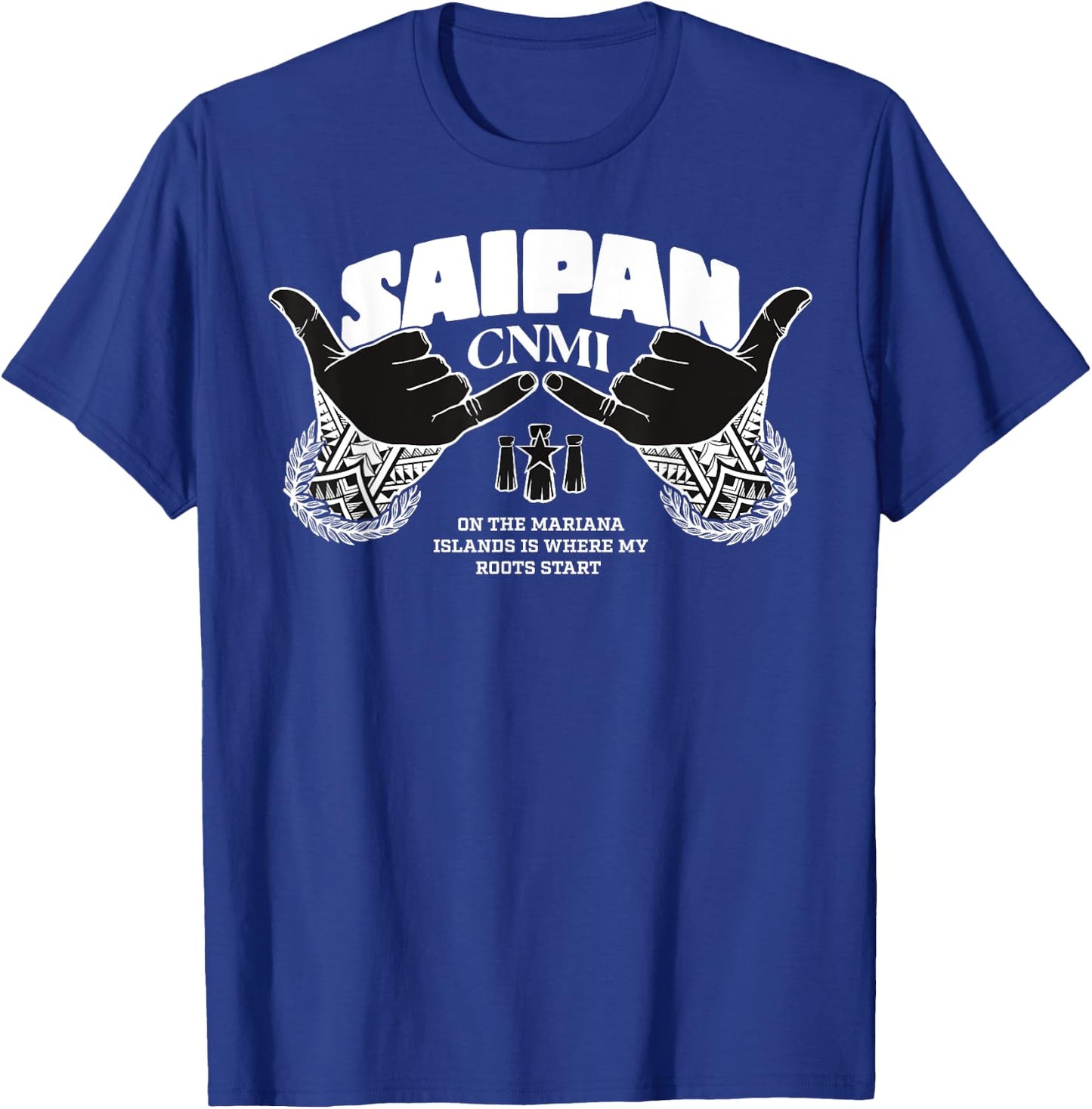 Saipan Mariana CNMI Chamorro T-Shirt - T-Shirt | Royal