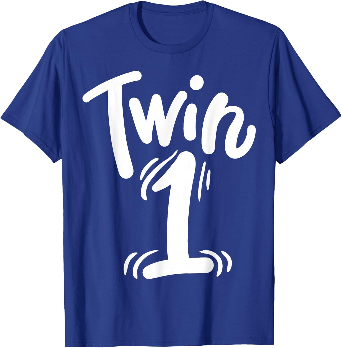 Twins Twin 1 T-Shirt - T-Shirt | Royal