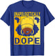 Unapologetically Dope Proud Black Girl Woman Black History T-Shirt - T-Shirt | Royal