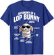 Holland Lop Bunny Stuffed Animal Plush Anatomy Lop Bunny T-Shirt - T-Shirt | Royal